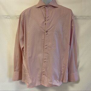Bogosse Flip Cuff Button Front Shirt Size 4